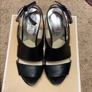 Michael kors platform heel